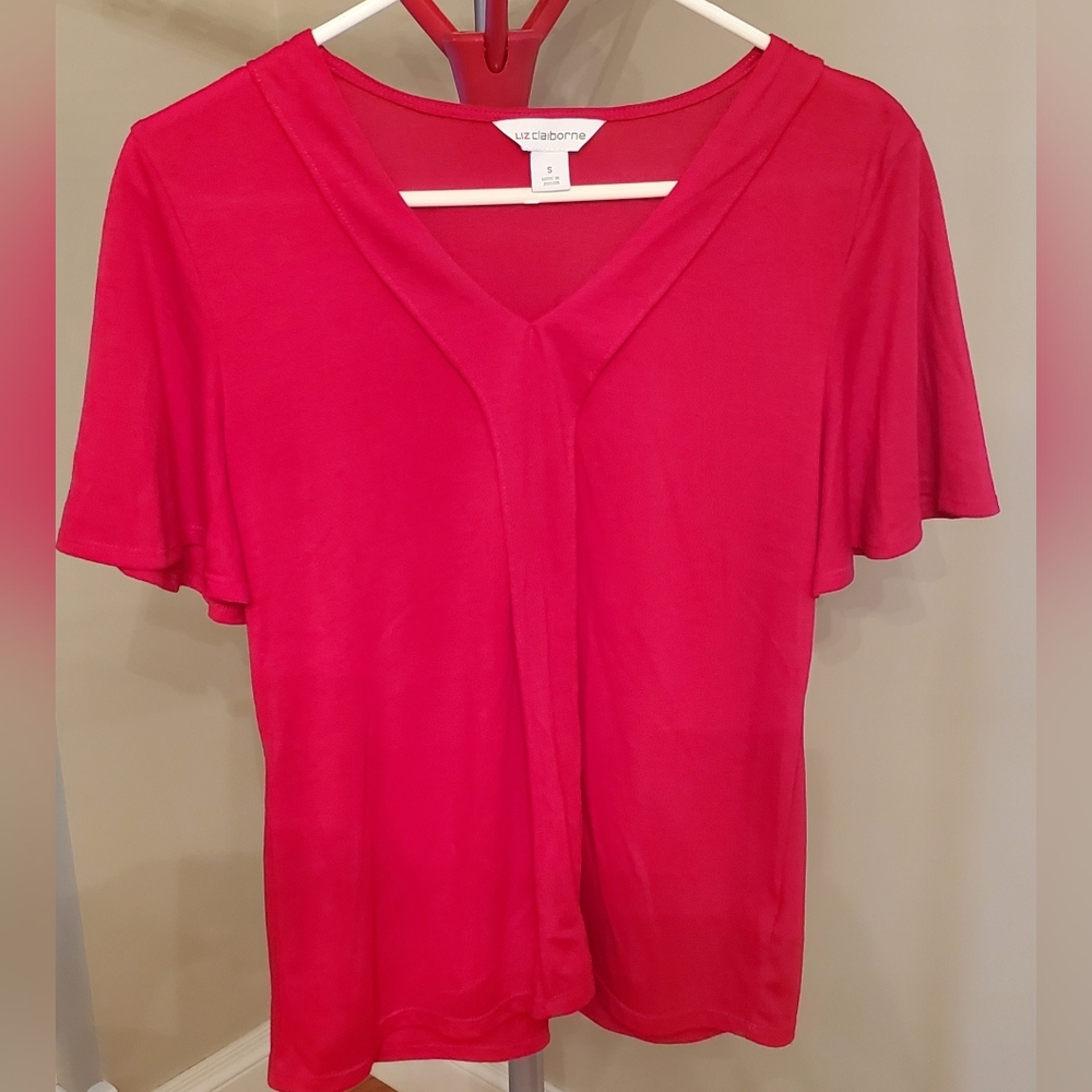 Liz Claiborne Short Sleeve Tops Small - Picture 4 of 8